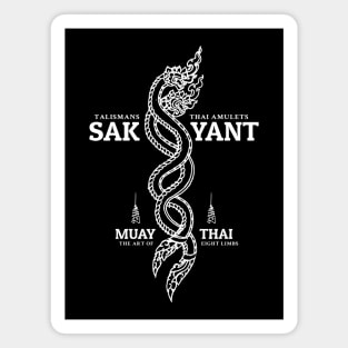 Tattoo Sak Yant Thai Serpent Magnet